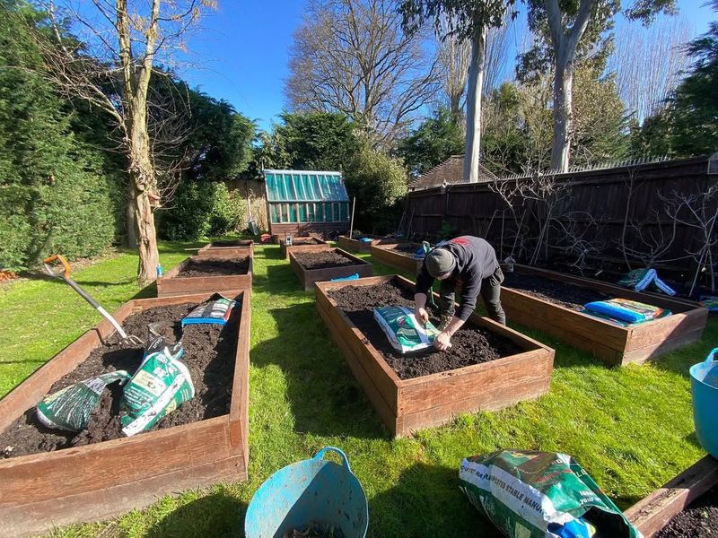 Prepare Compost And Garden Beds