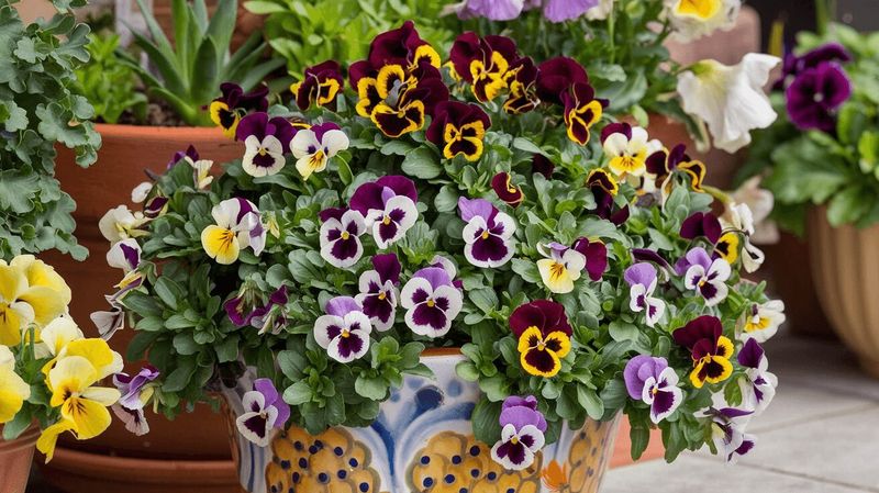 Pansies Grow Well In Bright Indoor Spaces