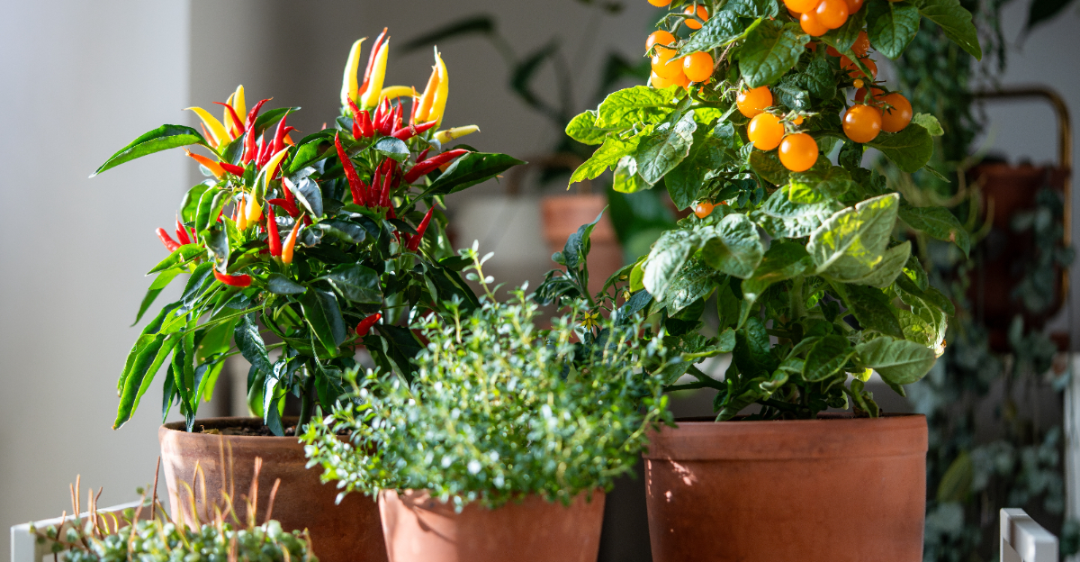 indoor container plants