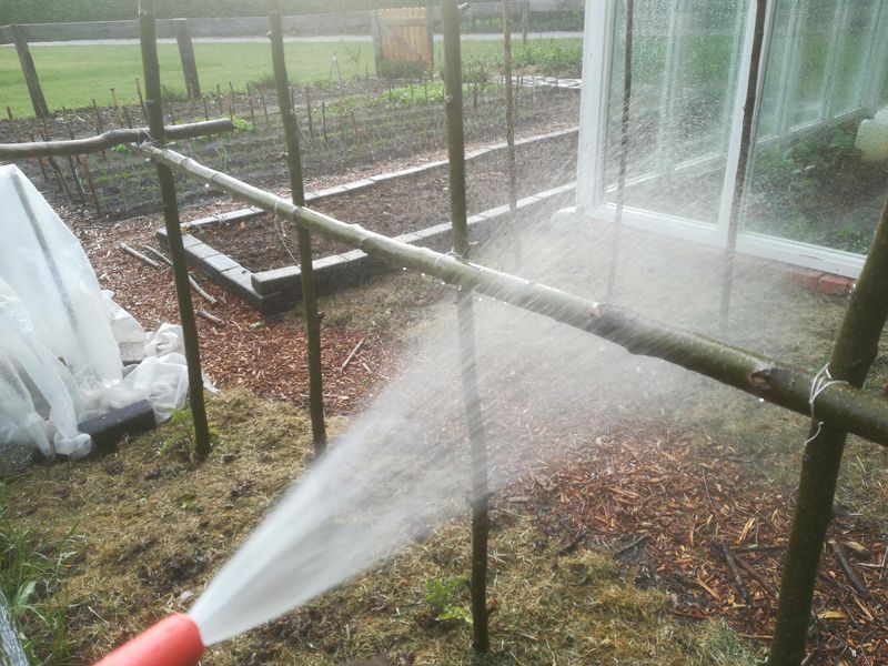 Water Soil Before The Cold Arrives