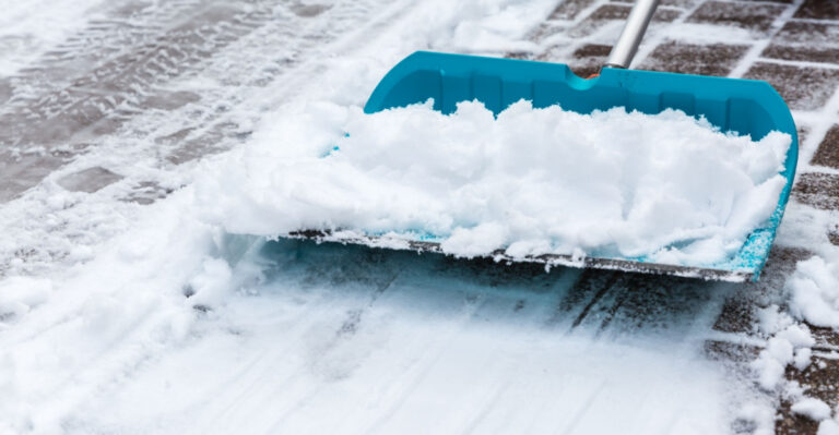 snow shoveling