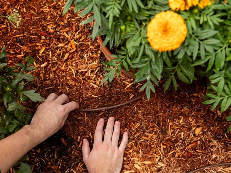 Mulch Shields Shallow Roots From Rapid Heat Swings