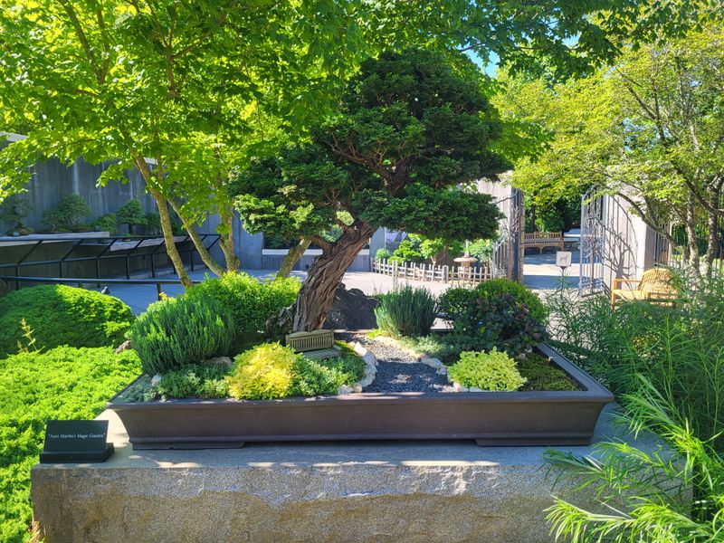 Features Extensive Native Plant Collections