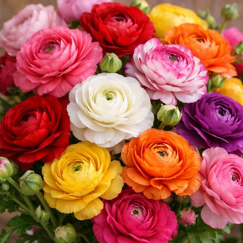 Ranunculus Creates Layered Beauty