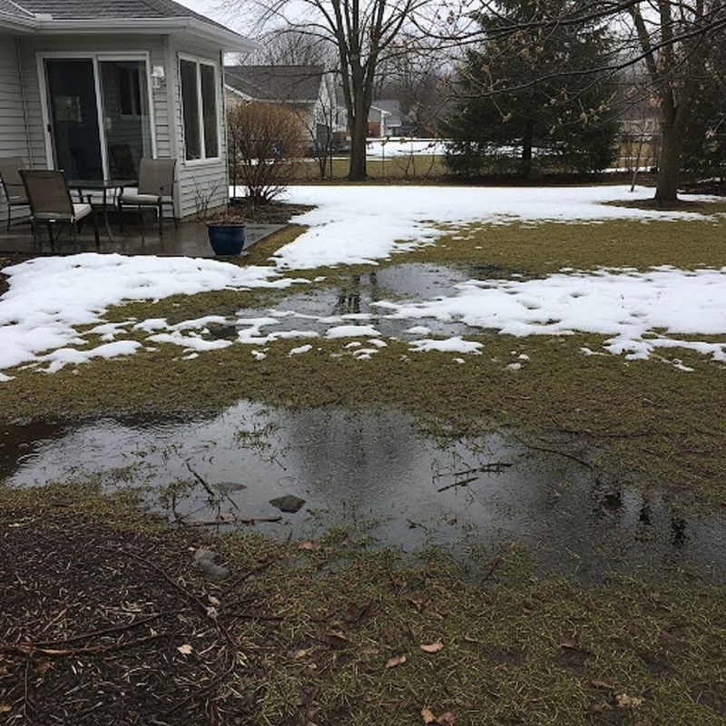 Check Drainage In Garden Beds