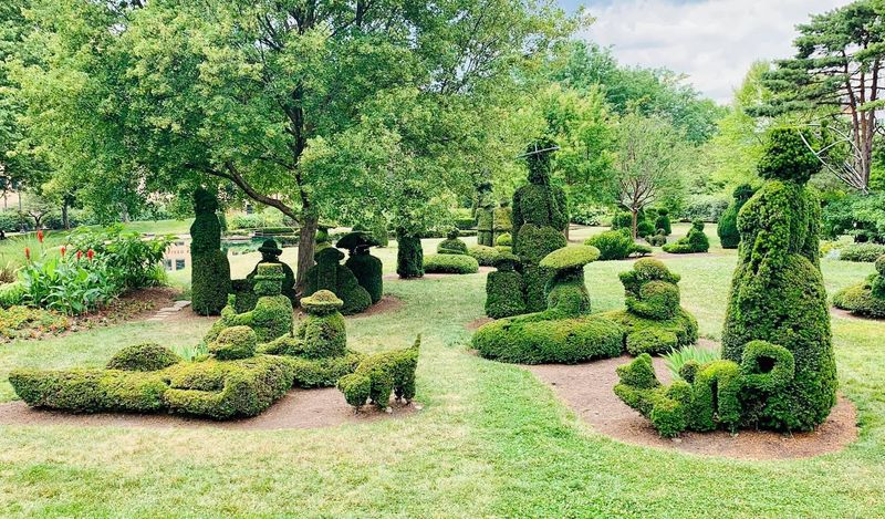Topiary Garden At Old Deaf School Park