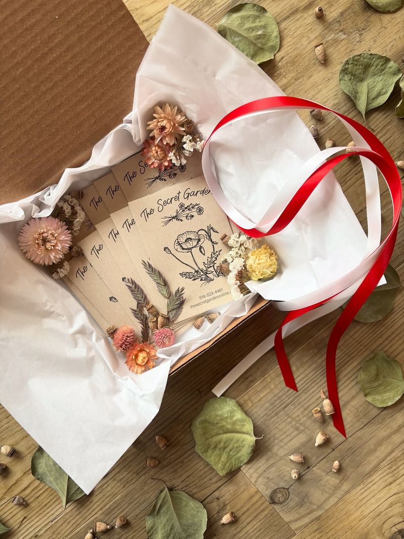 Homemade Seed Packet Love Notes