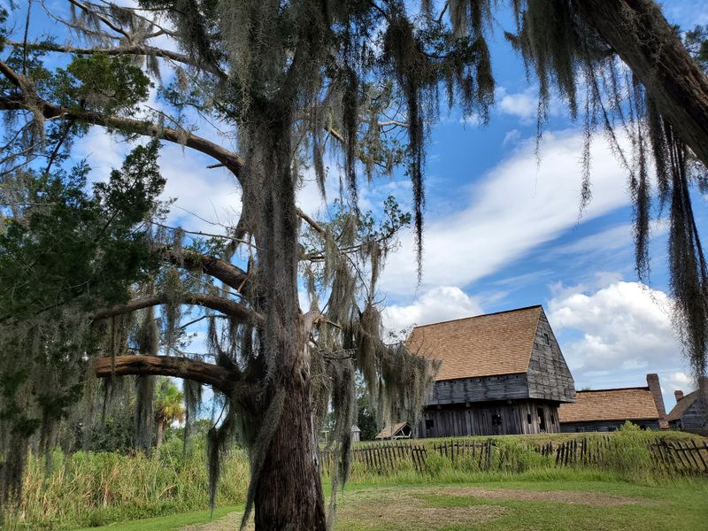 Fort King George Historic Site In Darien Set Among Towering Live Oaks