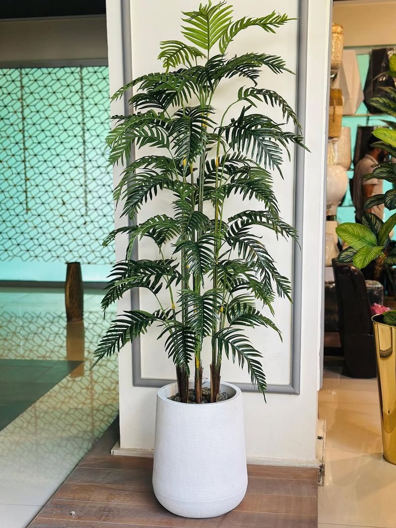 Weatherproof Fake Palm Fronds For A Tropical Georgia Vibe