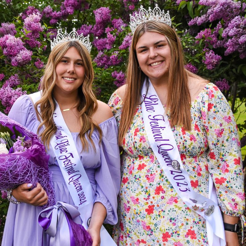A Lilac Queen Is Crowned Every Year