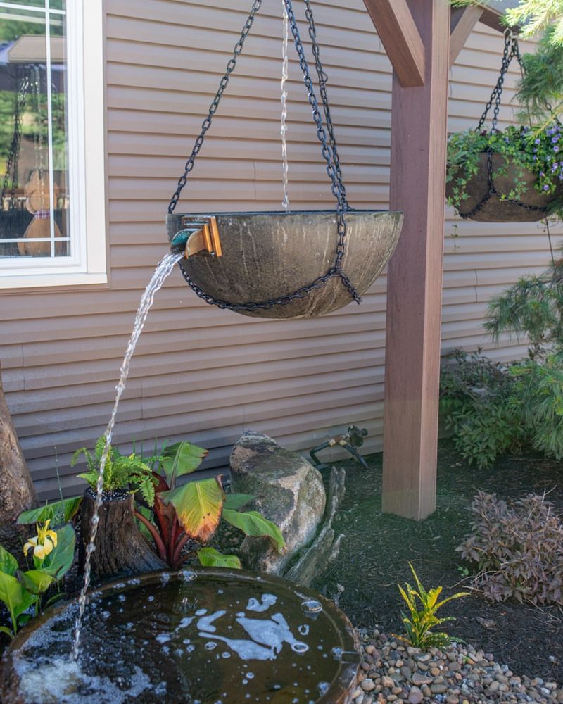 Low Flow Fountains Provide Constant Movement