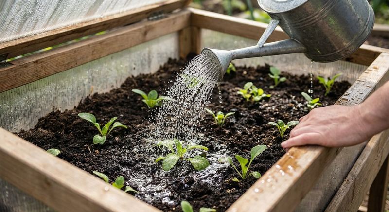 Seedlings Suffer When Temperatures Drop Again
