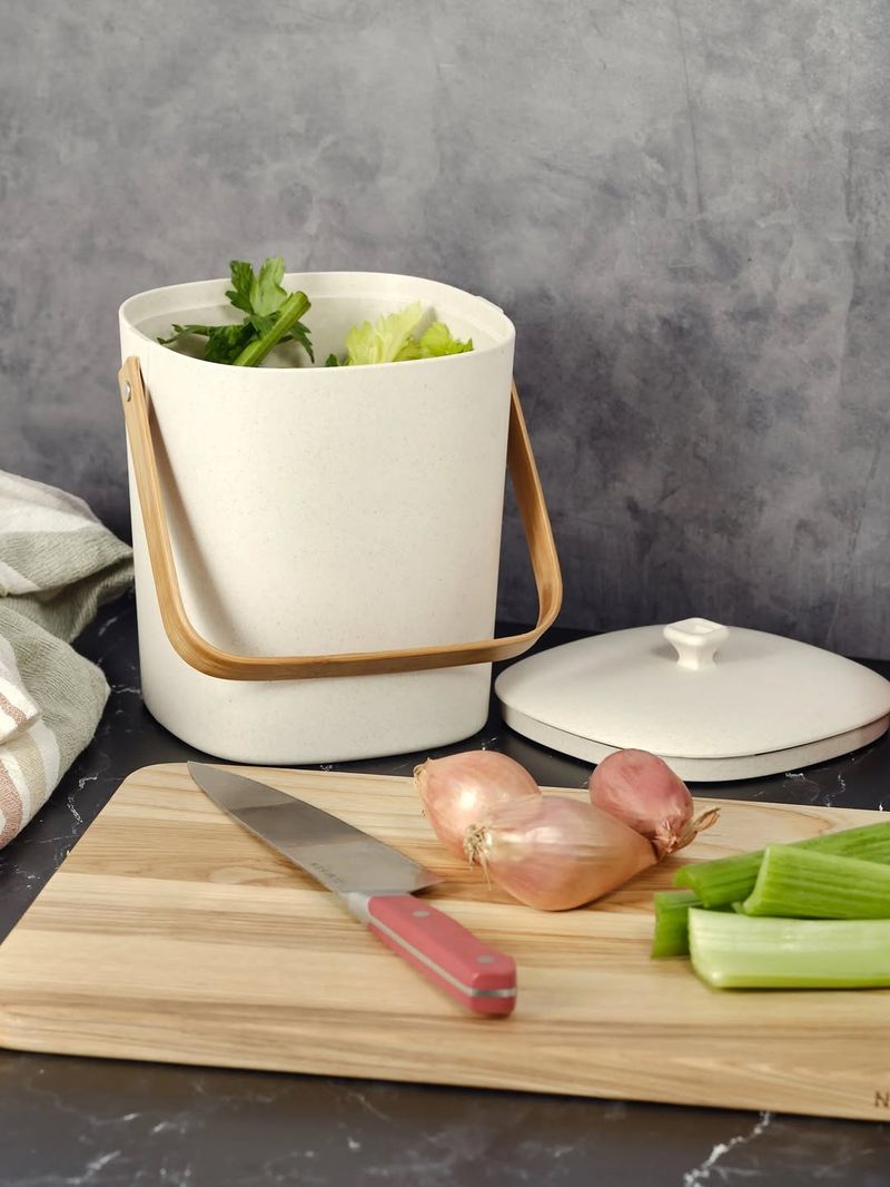 Chop Scraps Into Smaller Pieces For Faster Breakdown