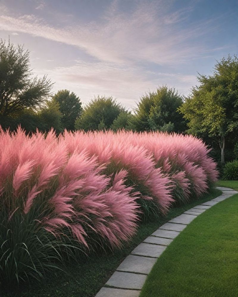 Add Tall Ornamental Grasses