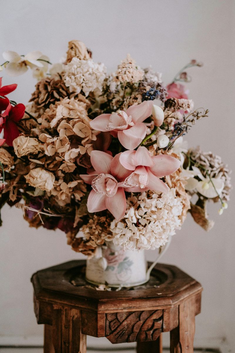 Let Flowers Fade Naturally In A Vase