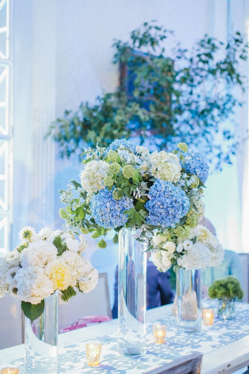 Hydrangeas Fill Tables Fast 