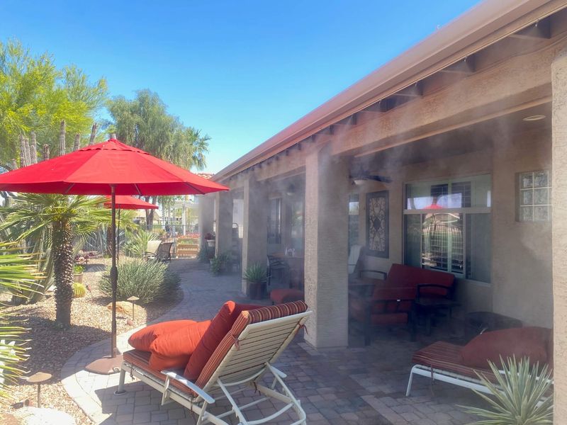 Add A Misting System For Targeted Evaporative Cooling