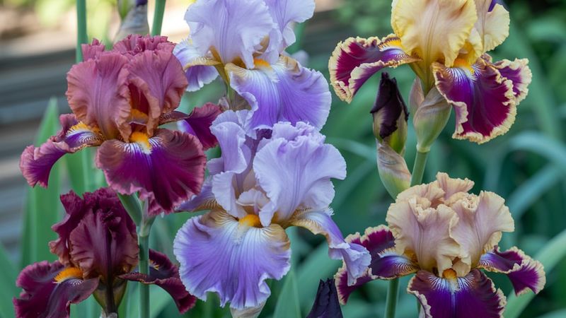 Bearded Iris (Iris germanica)