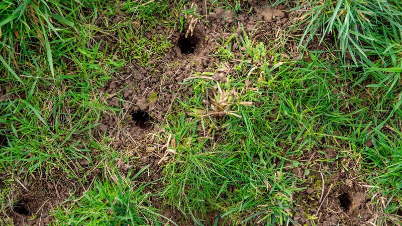 Unexplained Holes In Yard