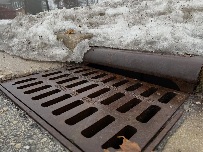Snow Piles Can Block Drainage And Cause Ice