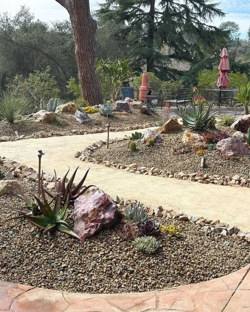Use Gravel And Decomposed Granite Instead Of Thirsty Lawn