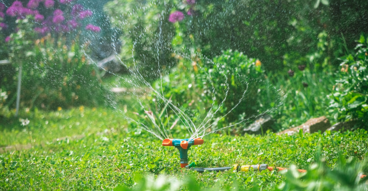 lawn watering sprinkler