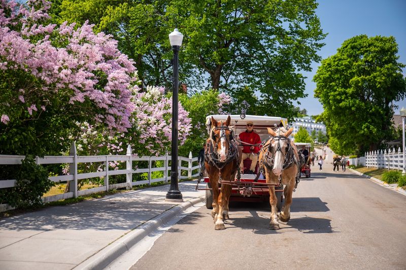 Cars Are Not Allowed On Mackinac Island