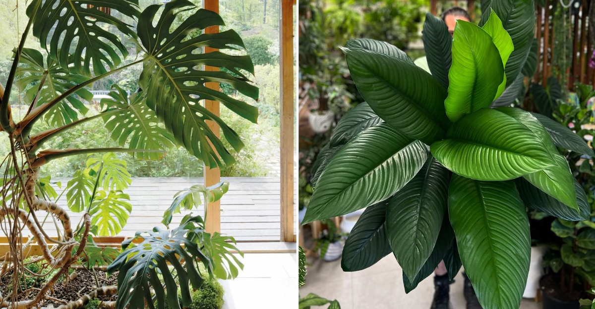 large leaf housplants