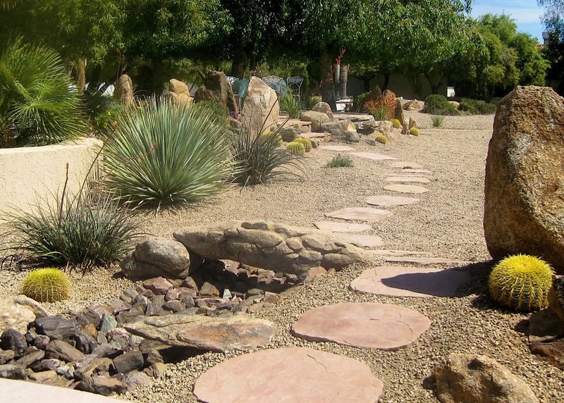 Add Structural Elements Like Boulders And Pathways