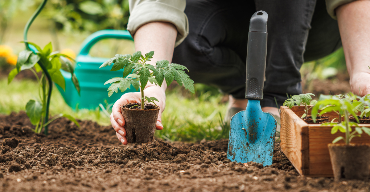 early planting in garden