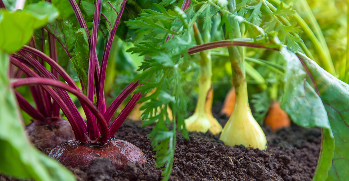 veggies growing