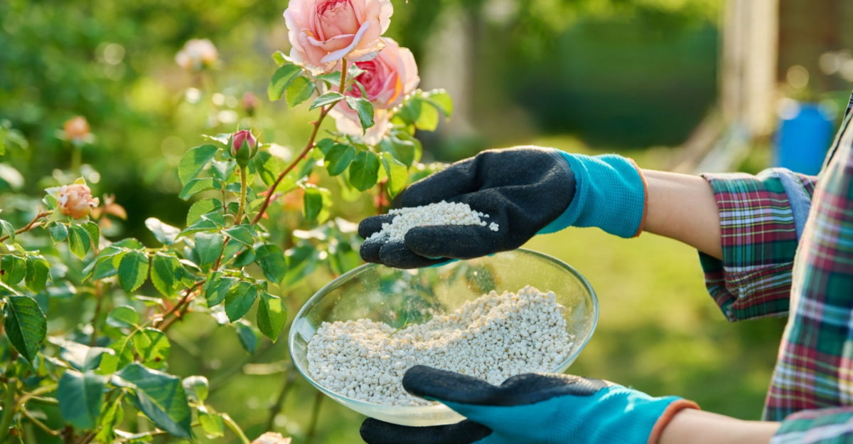 fertilize roses