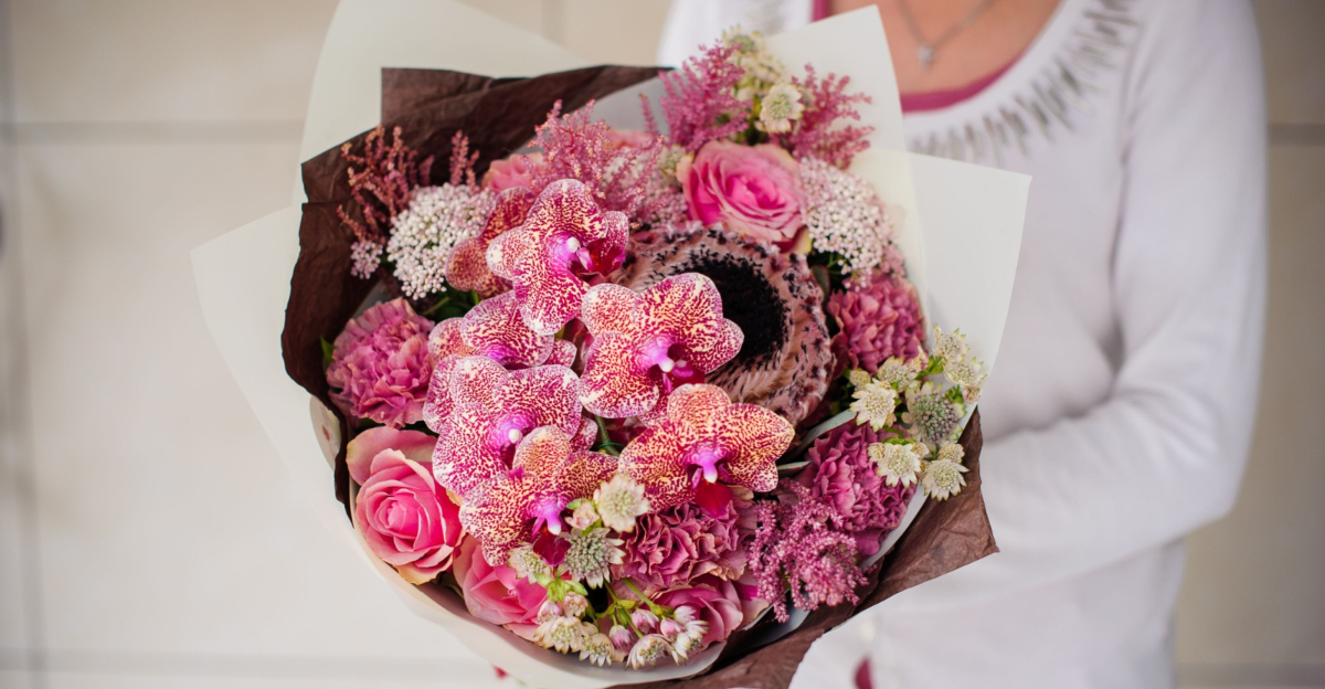 oversized blooms bouquet