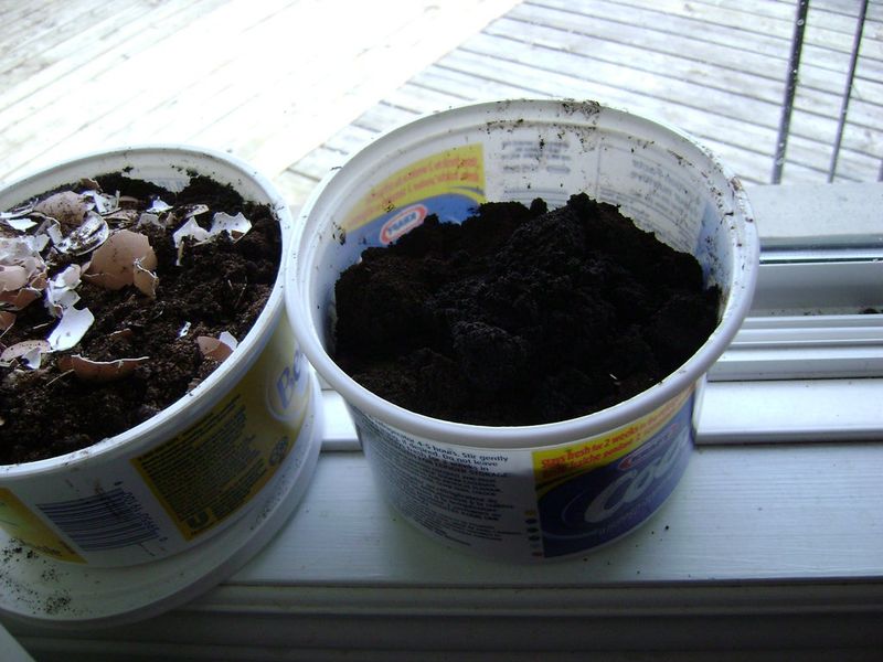 Coffee Grounds Barrier