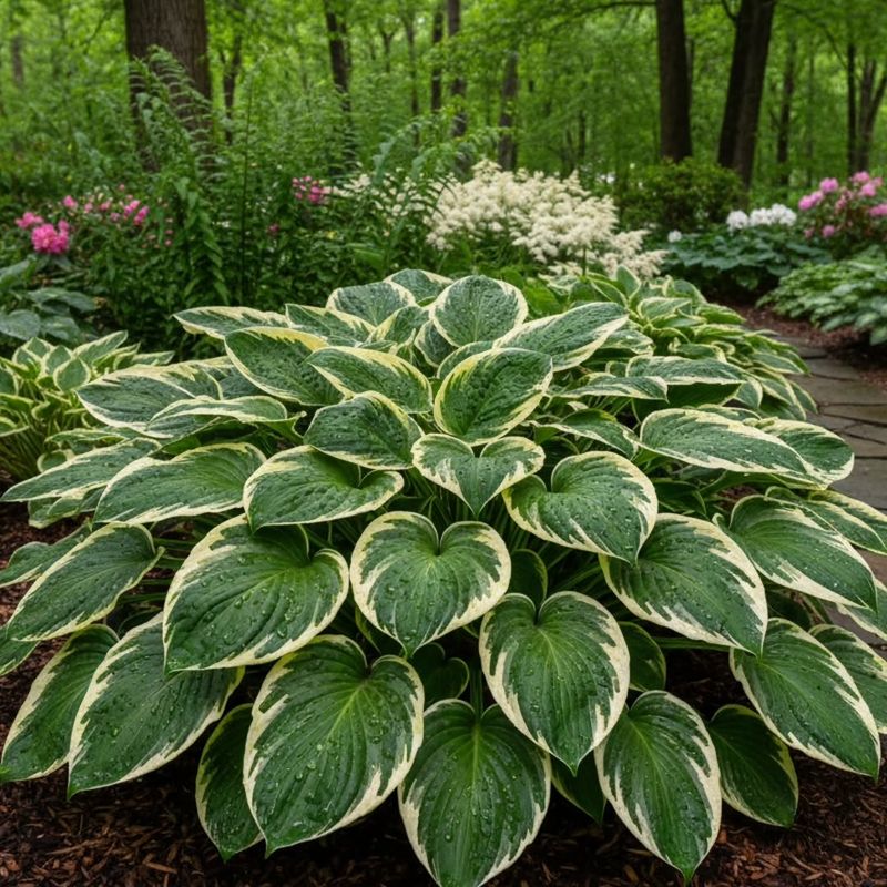 Hosta Brings Lush Foliage That Thrives In Shaded Spots