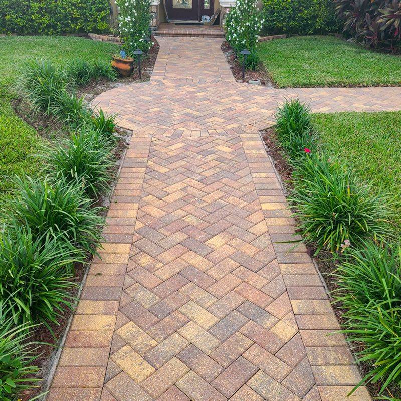 Use Natural Stone Or Brick Pavers
