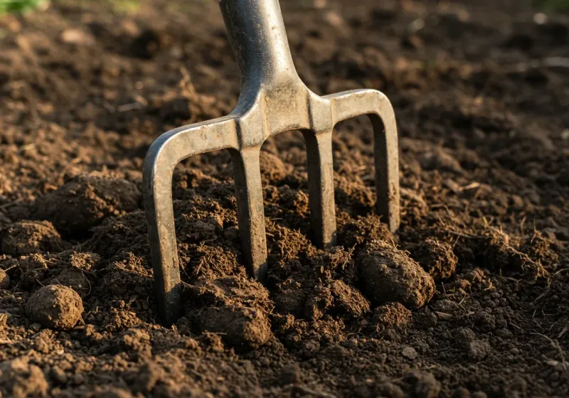 Loosen Compacted Soil Before Roots Begin Active Growth