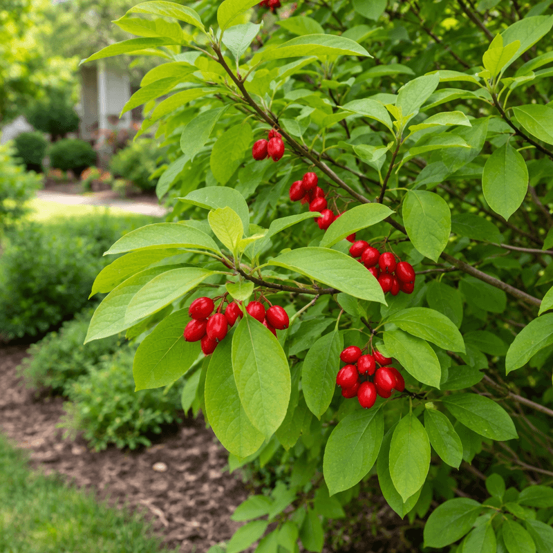 Spicebush And Its Aromatic, Bird-Friendly Fruit