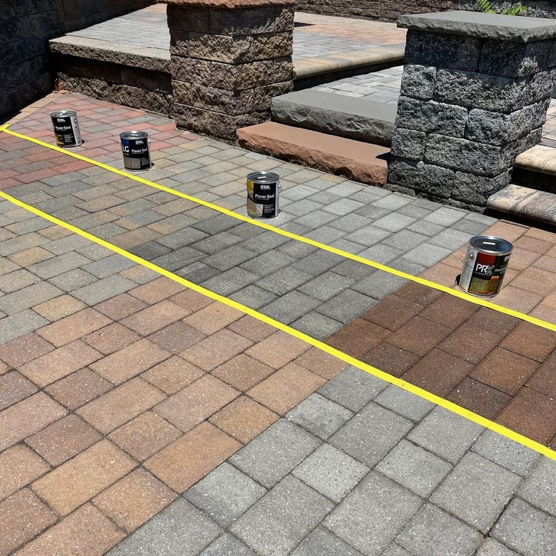 Use Polymer Sand To Seal Gaps And Block Regrowth