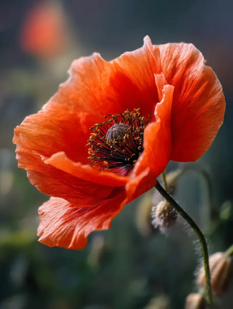 Poppy Bringing Delicate Spring Blooms