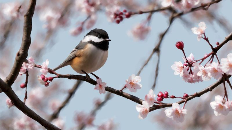 Native Cherry Trees Bring Nonstop Backyard Life