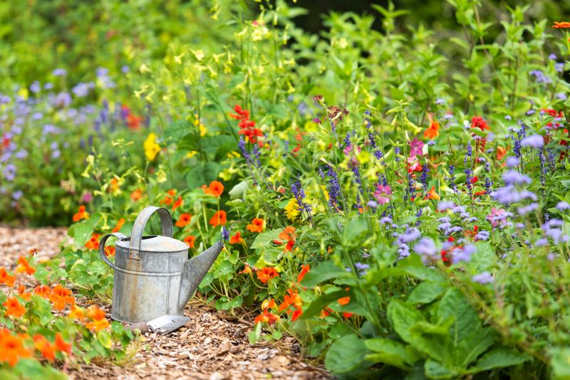 Nasturtiums Act As A Trap Crop To Lure Aphids Away