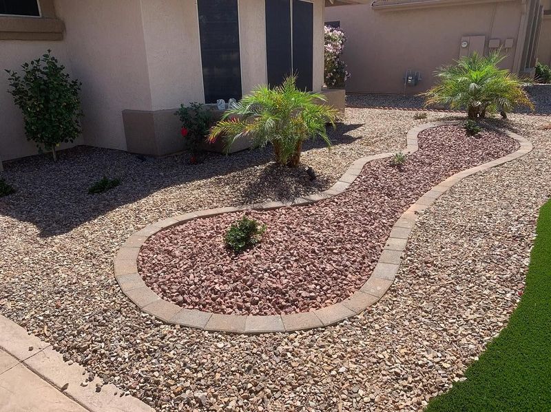 Use Gravel And Clear Borders To Limit Hiding Spots