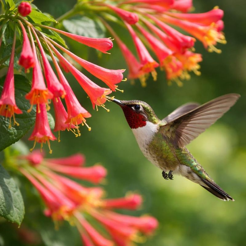 It Attracts Hummingbirds And Pollinators