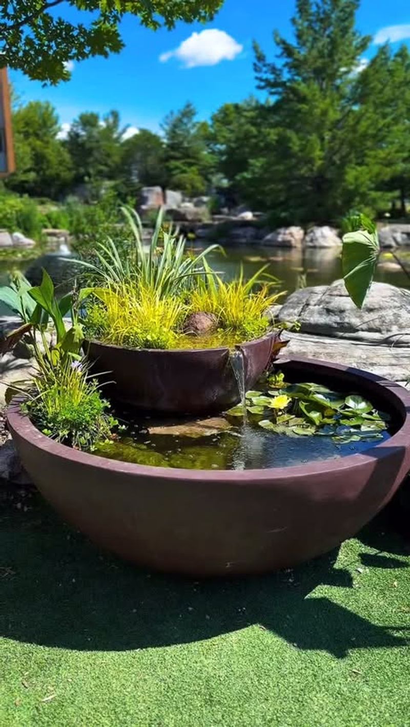 Install A Simple Water Feature To Relax Outdoors