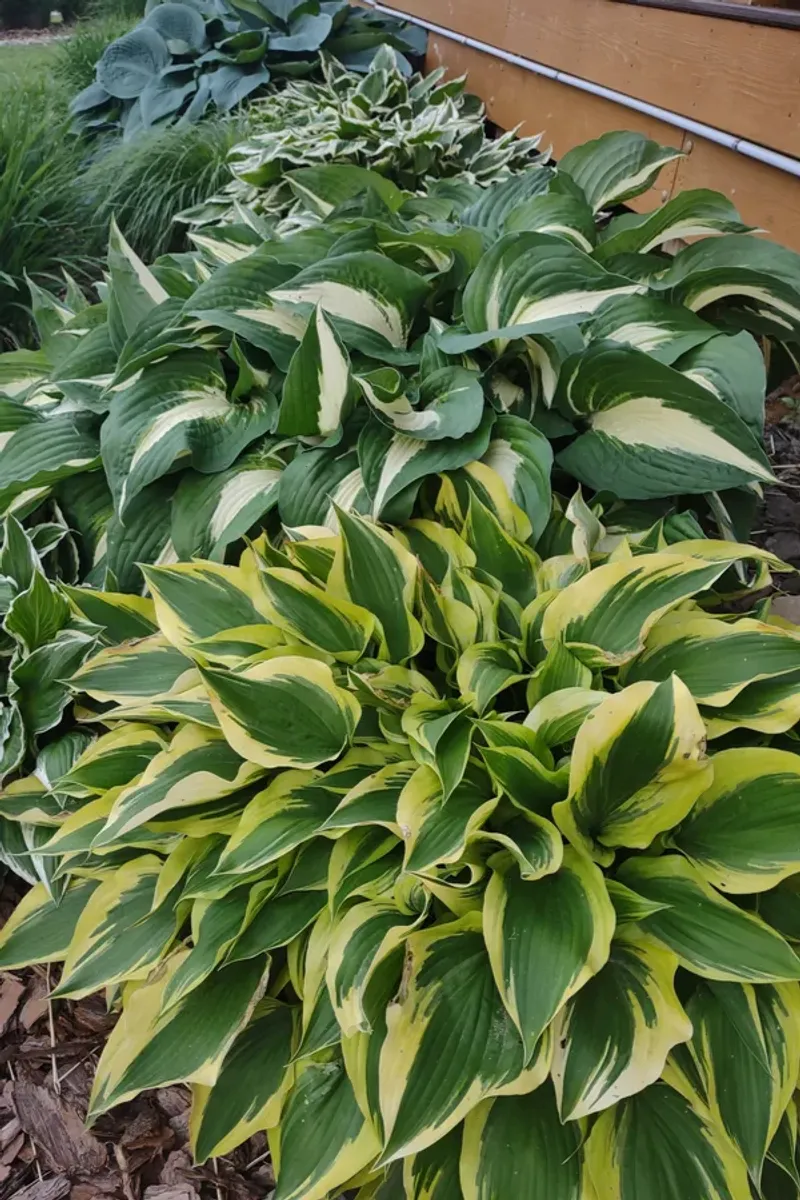 Hostas (Hosta spp.)
