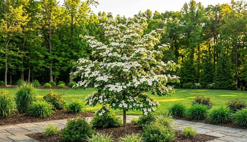 Flowering Dogwood Benefits From Careful Planting In Mild Spring Conditions