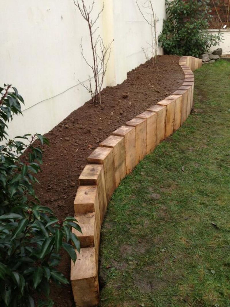 Wooden Edging (Cedar Or Timber)