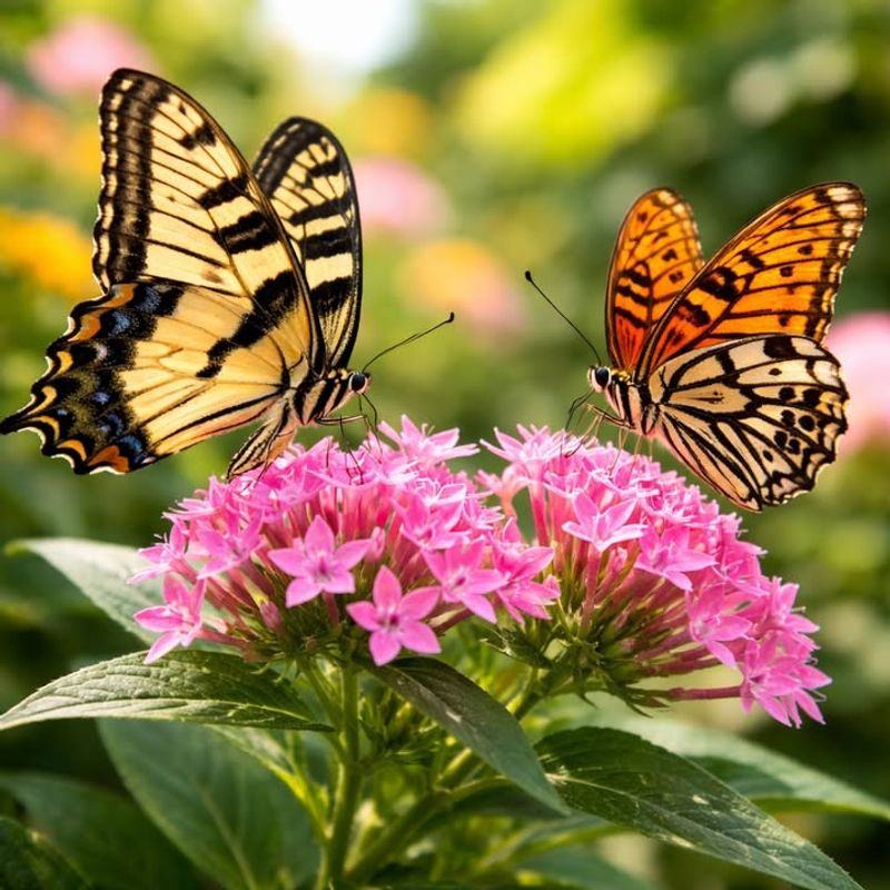 Pentas Keep Color Going While Attracting Butterflies