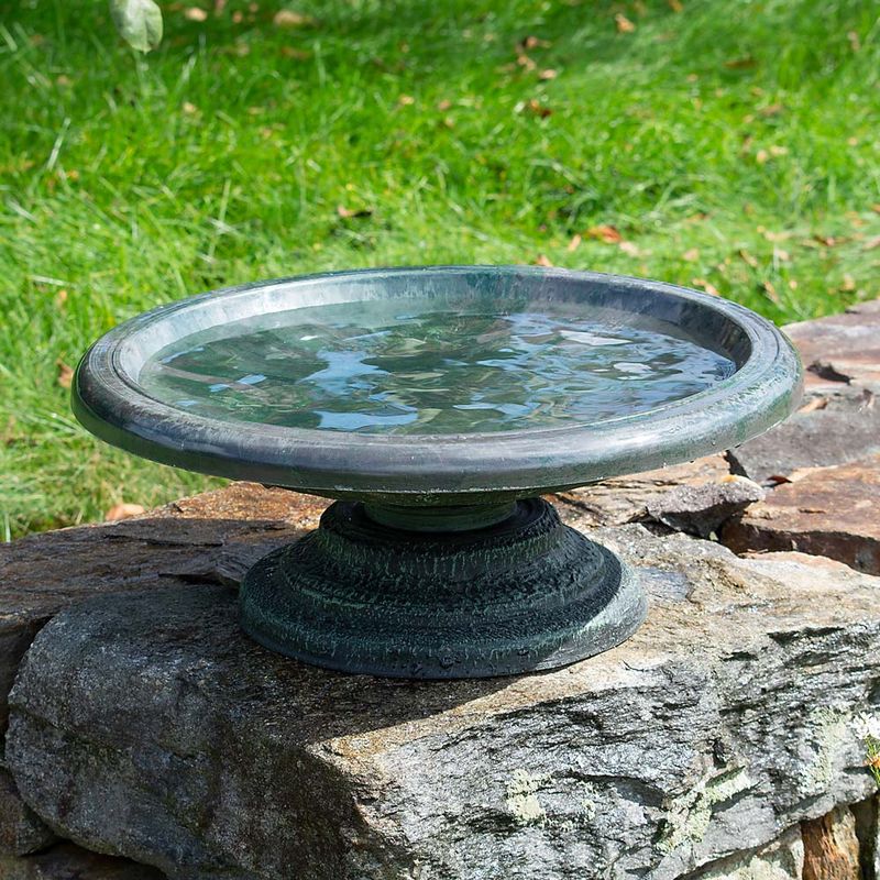 Add A Birdbath For Fresh Water